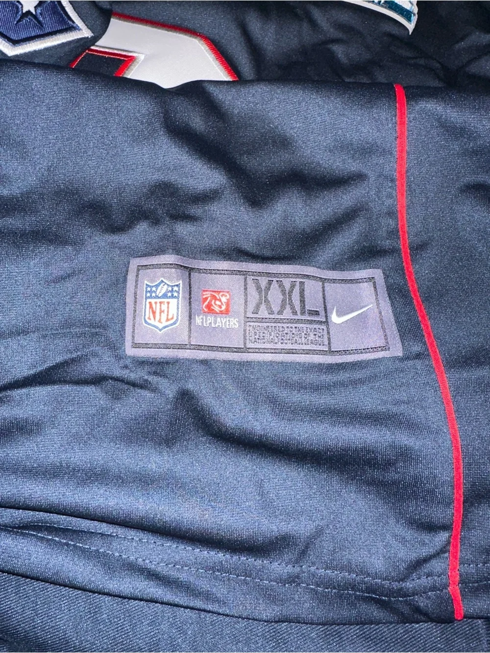 NIKE Tom Brady New England Patriot Super Bowl 53 Screen Game Jersey Men’s 2XL